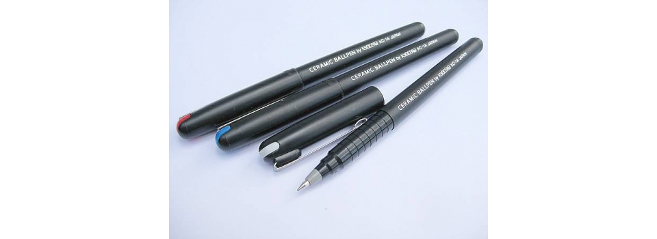 KYOCERA рассказывает о преимуществах революционной керамической ручки KC-1A Ceramic ballpoint pen