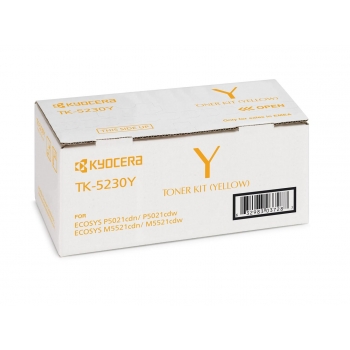Тонер-картридж Kyocera TK-5230Y для P5021cdn/cdw, M5521cdn/cdw (1T02R9ANL0) Тонер-картридж Kyocera TK-5230Y для P5021cdn/cdw, M5521cdn/cdw (1T02R9ANL0)