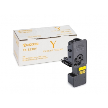 Тонер-картридж Kyocera TK-5230Y для P5021cdn/cdw, M5521cdn/cdw (1T02R9ANL0) Тонер-картридж Kyocera TK-5230Y для P5021cdn/cdw, M5521cdn/cdw (1T02R9ANL0)